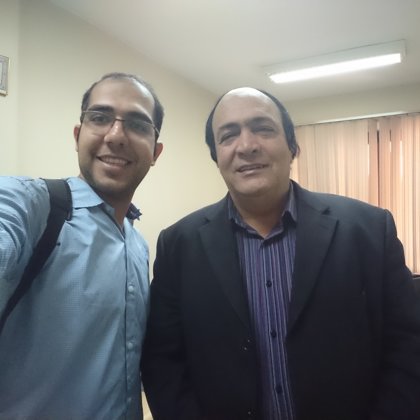 With my Professor, Prof. Dr. Shadizadeh